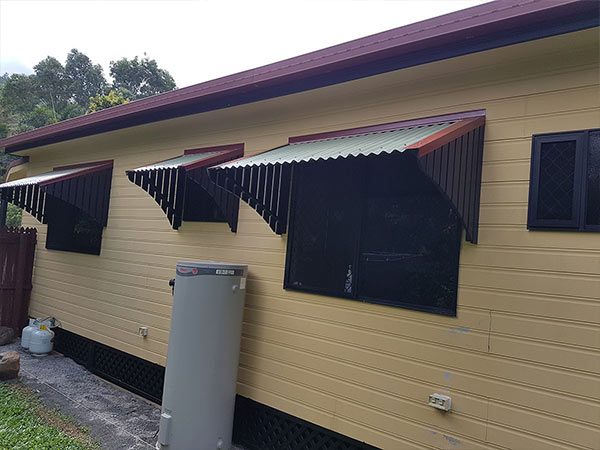 Cyclone Rated Window Awnings—Lattice and Patios in Bungalow QLD