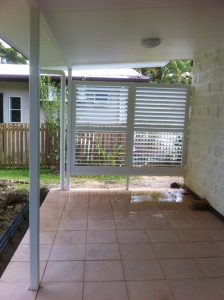 Terrace Shutter 2—A & B Lattice Patios in Bungalow QLD