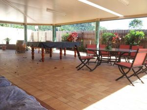 Tile Patio—Lattice and Patios in Bungalow QLD