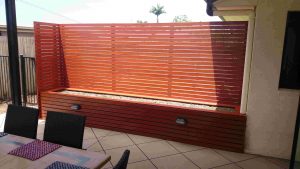 Wooden Screen 4—Screen in Bungalow QLD